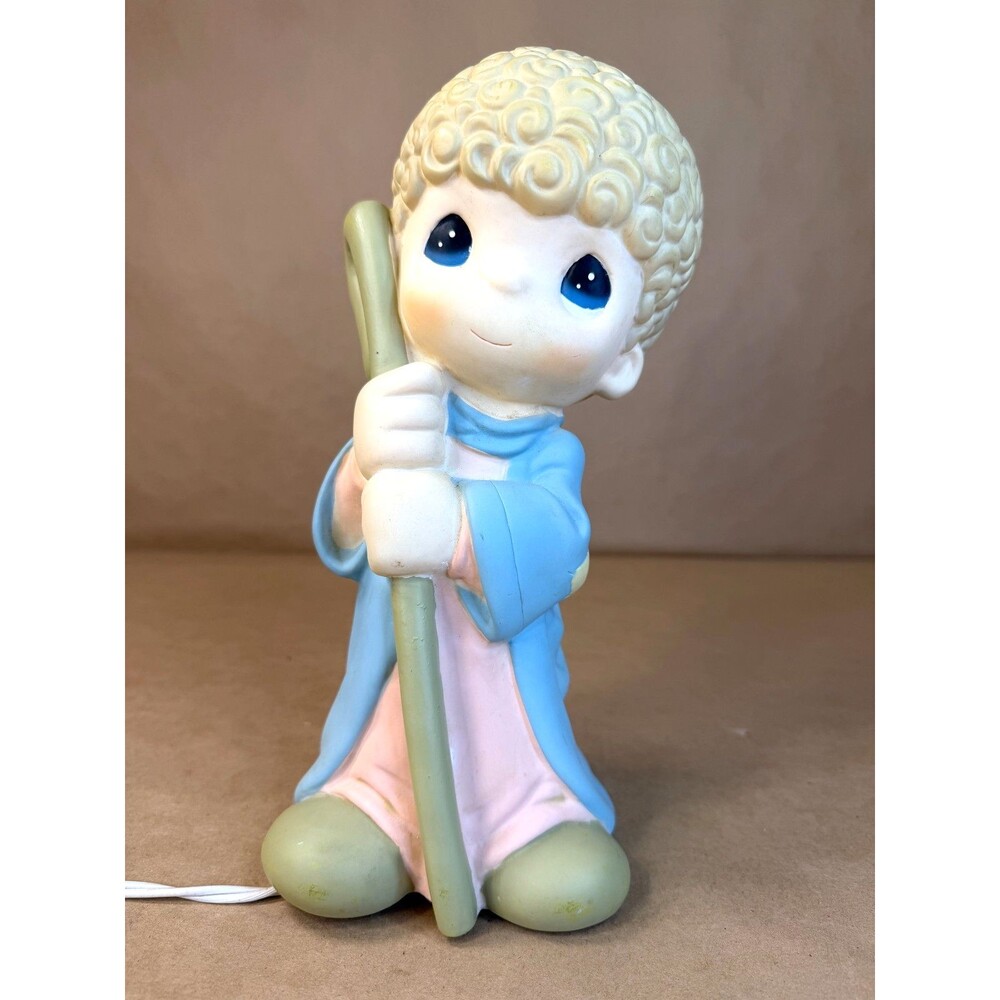 Vintage 2004 Precious Moments Joseph 12" Light Up Blow Mold Figurine - CobraCo